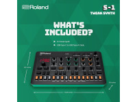 <b>Roland S-1 Sintetizador Portátil inspirado no Roland SH-101 AIRA Compact</b> <b>Roland S-1 Sintetizador Portátil inspirado no Roland SH-101 AIRA Compact</b>